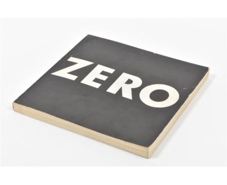 Third and final issue of the famous periodical of the ZERO-group including various (original) artists' interventions. Softcov