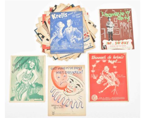 Incl. a.o.: (1) Twee maal zes w. cover des. by Jenny Dalenoord. (2) ABC potpourri w. cover des. by Joop Geesink. (3) When it'