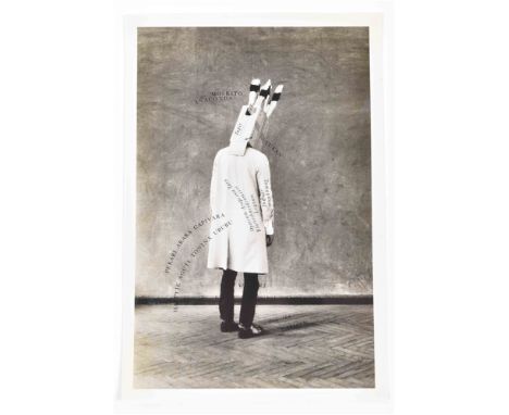 (1) Maikunama, original b/w photo, 33 x 22 cm, signed on rear 'Lothar Baumgarten, For Rudi (Fuchs) 2. IV. 84'. Features the a