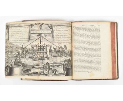 Enrichie d'un grand nombre de belles Figures en taille douce (...). Rott., R. Leers, 1681. 2 parts in 1 vol. (continuous pagi