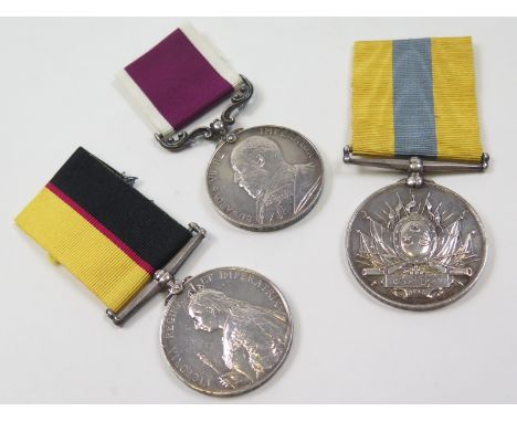 Queens Sudan Medal (silver) 2988 Pte G Penny 1/N.Staff R. Khedives Sudan Medal (silver) named 2988 G Penny 2nd N.Stafford Reg