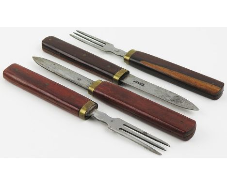 Campaign Knife and fork pairs (x2)