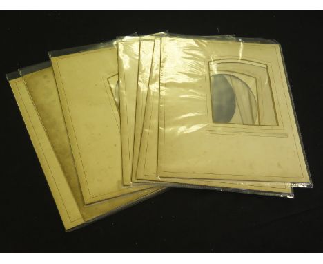 Victorian collection of seven regimental coloured picture frames depicting areas British Army scenes including Royal Artiller