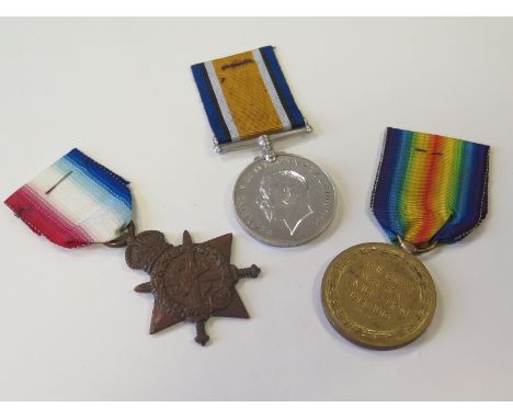 1914 Casualty trio to 10265 Cpl Oliver Raymond Biscoe Border Reg K in A 2-11-1914 commiserated Menin Gate Memorial