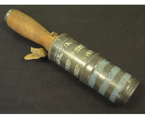 Grenade Hungarian WW2 double head stick grenade deactivated