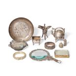 A GROUP OF SILVER AND FILIGREE ITEMS Qing dynasty (12)