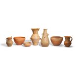 A GROUP OF SEVEN NEOLITHIC POTTERY VESSELS Yangshao culture (7)