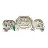 A COLLECTION OF CHINESE, JAPANESE AND DUTCH DECORATED PORCLAIN 17th-19th century (11)
