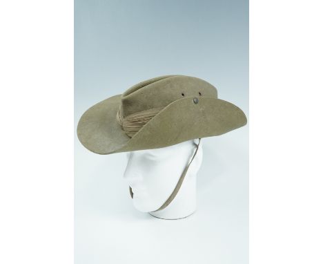 A 1942 Australian army bush hat