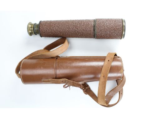 A cased British Army Scout Regiment spotting scope / telescope