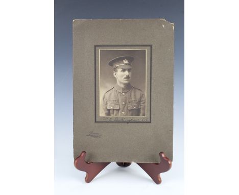 [ Victoria Cross ]  A studio portrait photograph of Private William Buckingham. [Awarded the Victoria Cross for actions durin