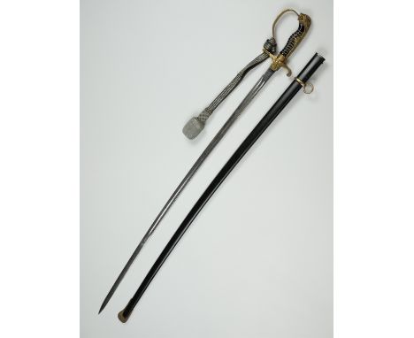 A German Third Reich army officer's sword by Paul Seilheimer of Solingen, with knot