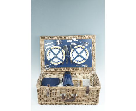 An Optima picnic hamper