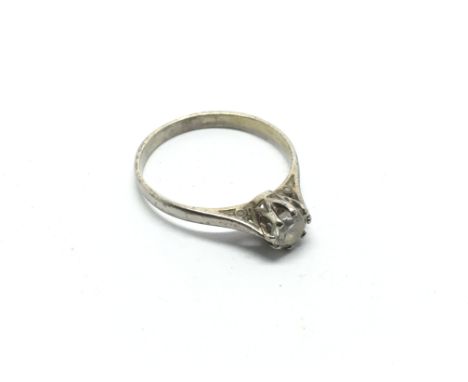 A silver dress ring - NO RESERVE