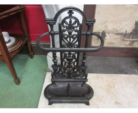 A walking stick stand, 53cm tall