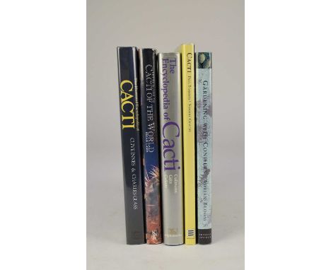 INNES, Clive &amp; GLASS, Charles, Illustrated Encyclopedia of Cacti. 4to 1997; with other books on cacti and horticulture (3