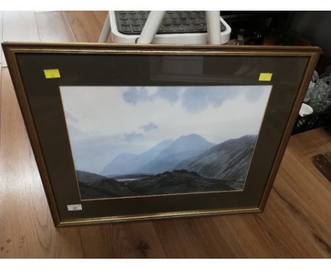 A William Heaton Cooper print of the Scafells