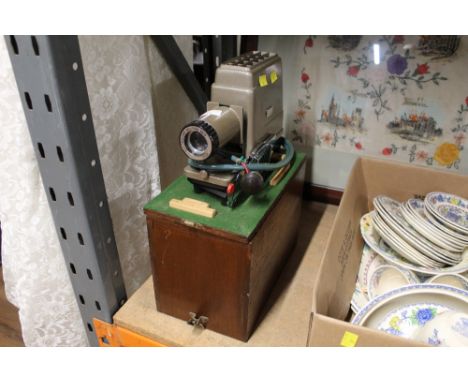 A vintage Argus 300 compact projector