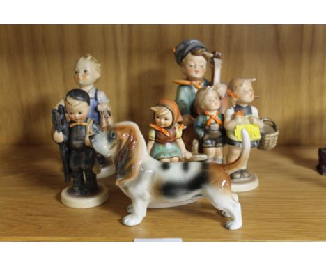 A COLLECTION OF GOEBEL FIGURES SOME A/F 