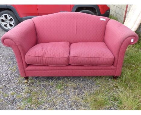 Laura Ashley two seater sofa and cushions.