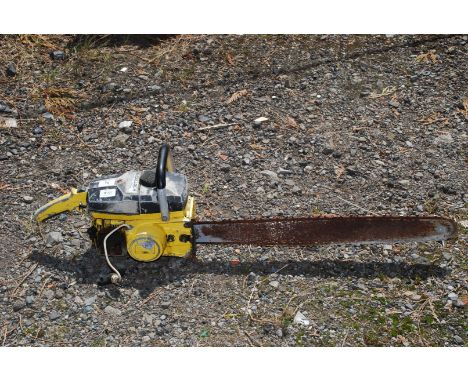 McCulloch Mac 4-10 chainsaw, for spares or repair.