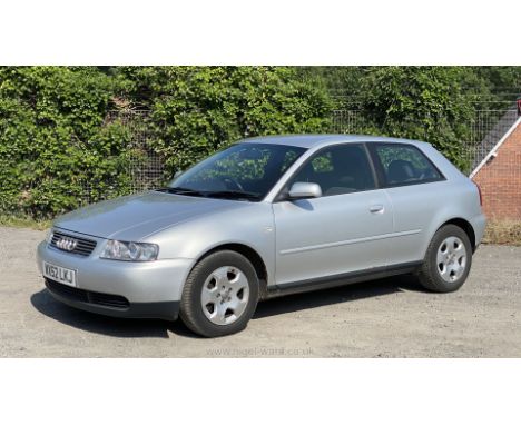 Audi A3 TDI SE, Reg. WX52 LKJ, first registered September 2002, 1896 cc, diesel, Air con, Michelin X Climate Tyres, MOT until