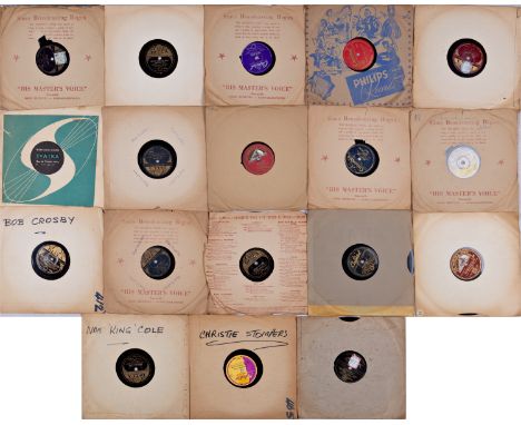 COLLECTION OF SHELLAC PLATES - 18 PIECES | AUSTRALIA (AUSTRALIA / AUSTRALIAN) | provenance: from the estate of the musician P