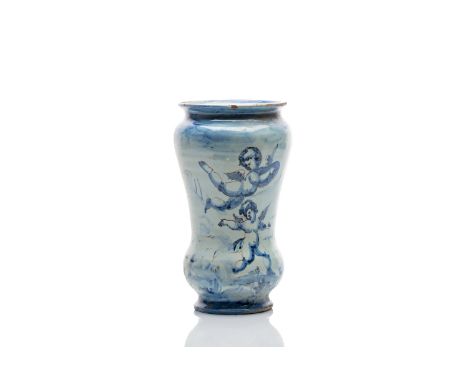 ALBARELLO | LIGURIA (ITALY / ITALIAN 19TH CENTURY) | 19th century | height 24 cm | Lot description | The 18th century Albarel