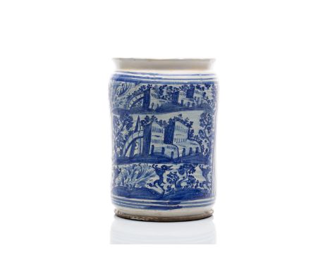 ALBARELLO | NAPLES (ITALY / ITALIAN 18TH CENTURY) | 18th century | height 29 cm | Lot description | Albarello is a wonderful 