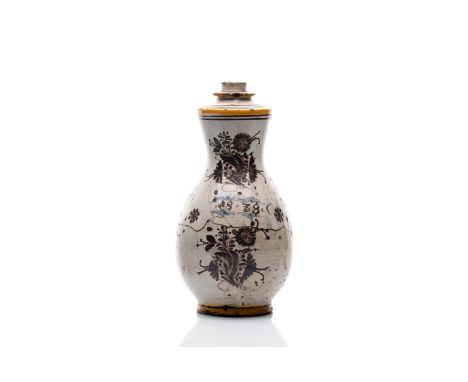 FAIENCE PITCHER "ČEPÁK" (OWL) | SABBATH (SLOVAKIA / SLOVAK 1838) | 1838 | height 25 cm | Lot description | A traditional eart