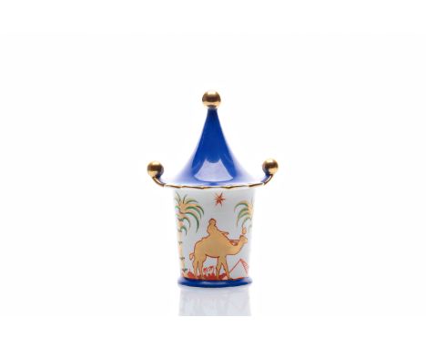 ART DECO JAR | ROYAL DUX (CZECH / BOHEMIAN AROUND 1930) | around 1930 | height 20 cm | marked: marked below | Lot description