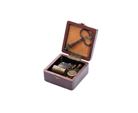 MUSIC BOX | CENTRAL EUROPE (CENTRAL EUROPE / CENTRAL EUROPEAN 19TH CENTURY) | 19th century | height 4 cm, width 8 cm | proven