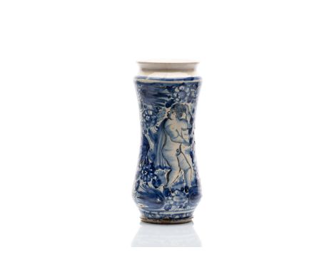 ALBARELLO | NAPLES (ITALY / ITALIAN 18TH CENTURY) | 18th century | height 26 cm | Lot description | Albarello is an example o