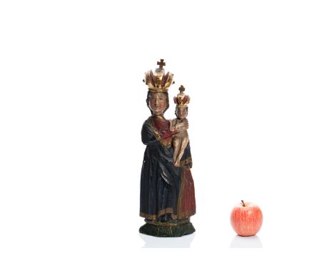 MADONNA AND CHILD | CENTRAL EUROPE (CENTRAL EUROPE / CENTRAL EUROPEAN 19TH CENTURY) | 19th century | height 39 cm | provenanc