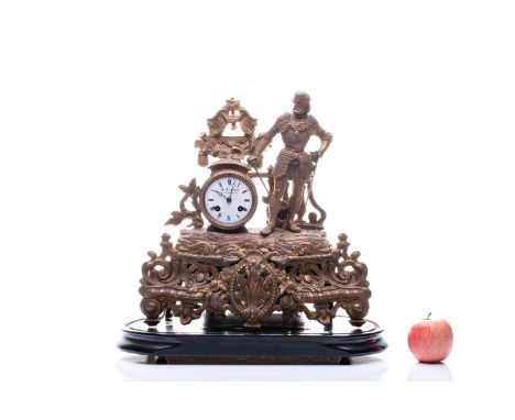 SECOND-RENAISSANCE CLOCK WITH A TOY MACHINE | ŽIWNÝ PROSSNITZ (PROSTĚJOV) (CZECH / BOHEMIAN END OF THE 19TH CENTURY) | end of