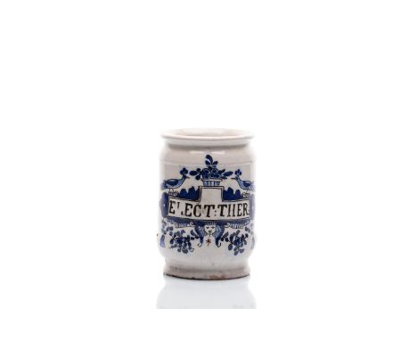 ALBARELLO | DELFT (NETHERLANDS / DUTCH 18TH CENTURY) | 18th century | height 14 cm | Lot description | The 18th-century vesse
