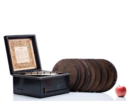 SYMPHONION BREVETE PATENT SLOT MACHINE | GERMANY (GERMANY / GERMAN END OF THE 19TH CENTURY) | end of the 19th century | 18cm 