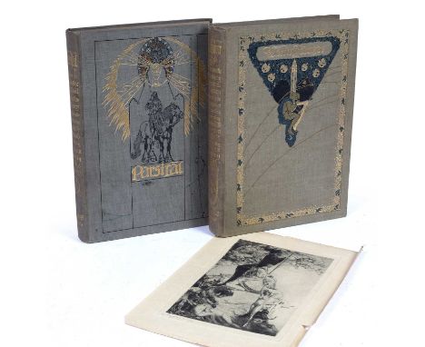 Wagner (Richard) and Rolleston (Thomas William)'Tannhäuser'. Willy Pogany Illus. Harrap & Co, London 1911. With dedication to