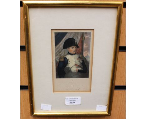 A Baxter print of Napoleon 