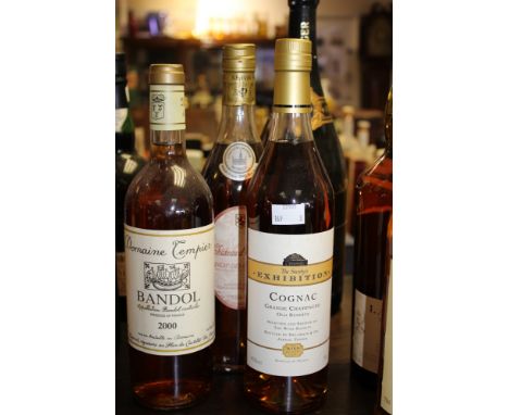 Wine Exhibition Cognac, Delamain and Co, Chateau d'Orignac, Pineau des Charentes and Domaine tempier Barsac, Bandol 2000 (3)