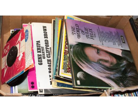A good collection of jazz/folk and pop records including Dusty, Rolling Stones, etc.