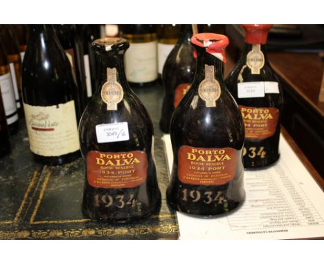 Dalva Vintage Port 1934, two bottles