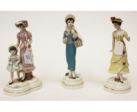 Three Goebel Huldah figurines (3)