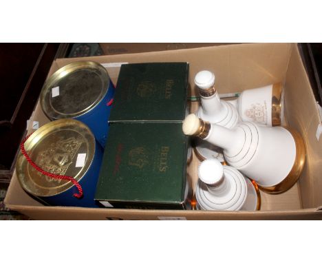 Eight bottles of Bells scotch whisky, four being boxed