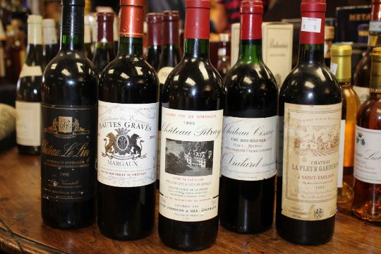 Chateau Cissac Haut Medoc 1987 Chateau Le Livey 1996