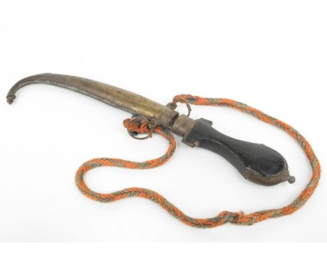 A World War 1 dagger and sheath from the Middle East 
