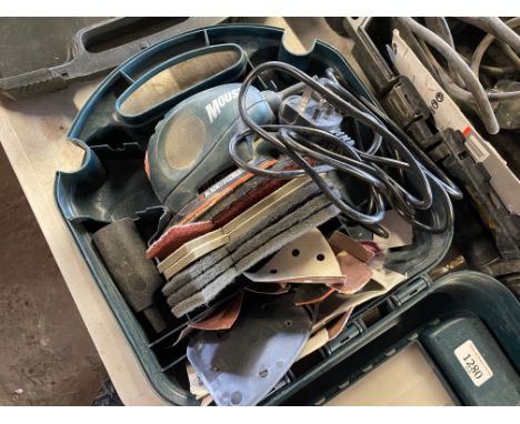 A Black &amp; Decker mouse sander in case