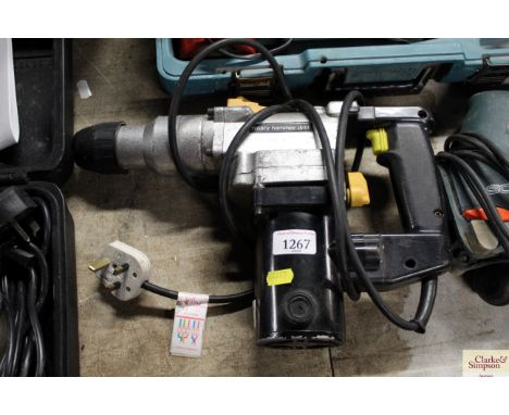 A large rotary hammer drill