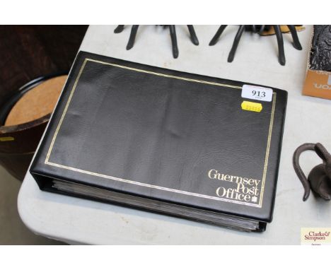 An album of Guernsey First Day Covers
