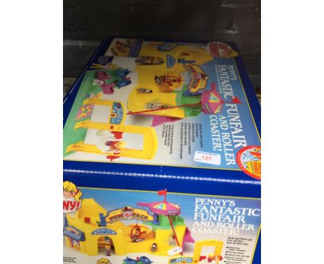 CHILDS TOY - "FUNFAIR & ROLLER COASTER